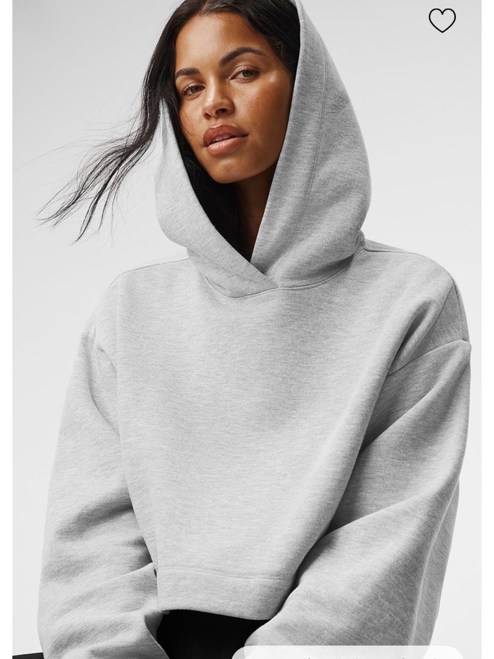 ALO Bae cropped hoodie